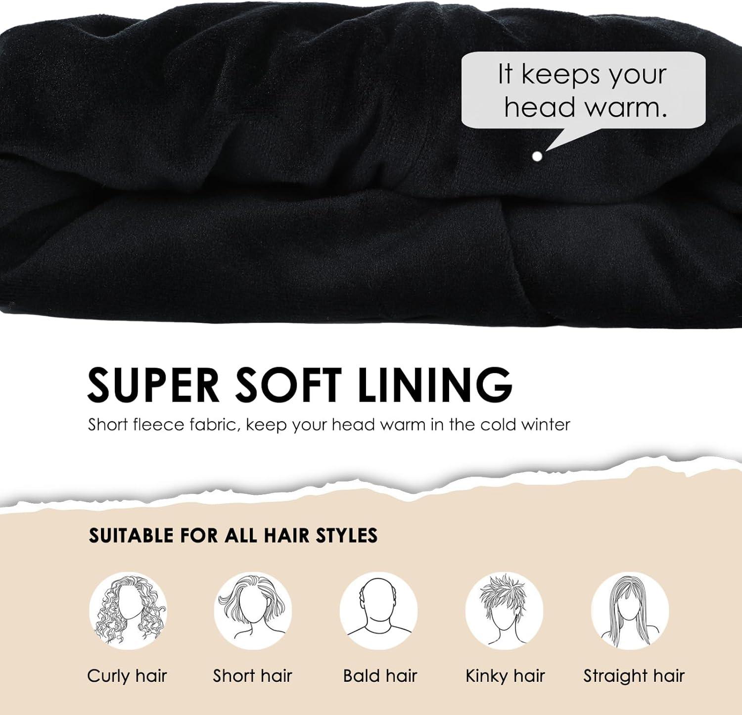 imageAchiou Winter Reflective Beanie Hat for Men Women Warm Cuffed Winter Knit Hat Cap for Running Outdoor Sports High VisibilityGrey