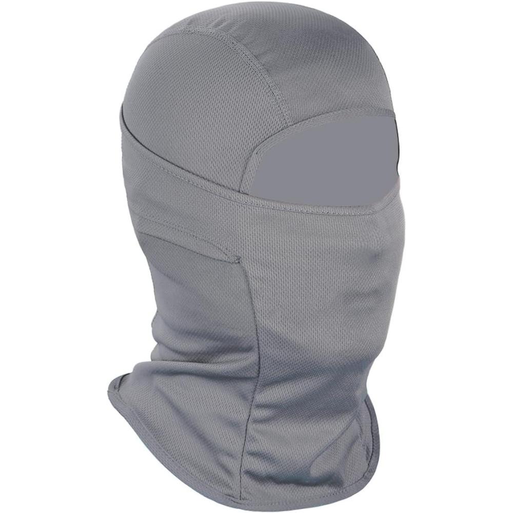 imageAchiou Ski Mask for Men Women Balaclava Face Cover Shiesty Mask UV Protector Lightweight for Motorcycle SnowboardGray