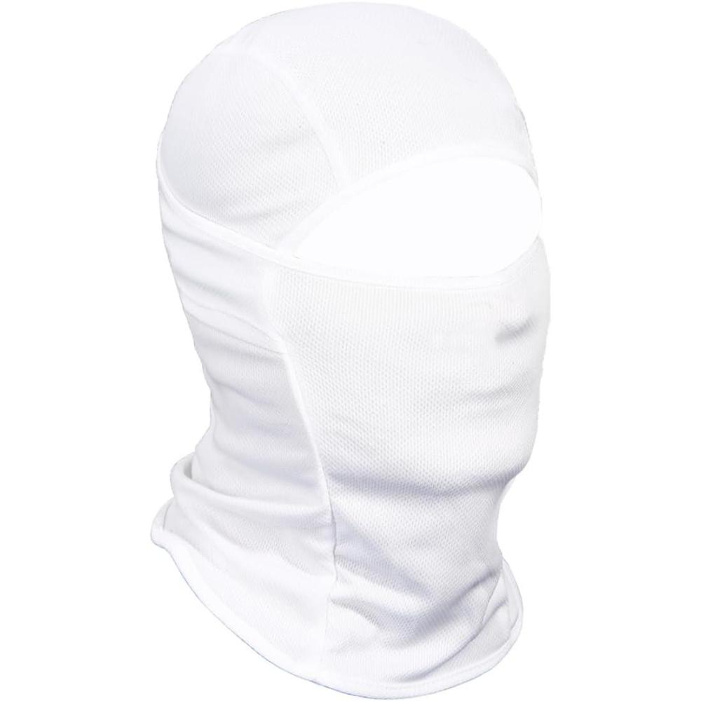 imageAchiou Ski Mask for Men Women Balaclava Face Cover Shiesty Mask UV Protector Lightweight for Motorcycle SnowboardNew White