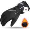 imageAchiou Ski Snow Gloves Waterproof Touchscreen Winter Warm for Men Women with Portable PocketSmall