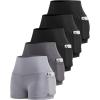 5packs - Black/Black/Black/Dark Gray/Light Gray
