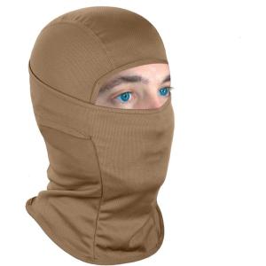 Achiou Ski Mask for Men Women, Balaclava Face Cover, Shiesty Mask UV Protector Lightweight for Motorcycle Snowboard(Khaki)