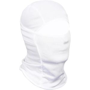 Achiou Ski Mask for Men Women, Balaclava Face Cover, Shiesty Mask UV Protector Lightweight for Motorcycle Snowboard(New White)