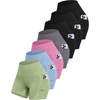 Black/Black/Black/Grey/Baby Pink/Light Blue/Mint