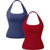Navy Blue + Red