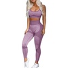 Bra and Leggings: Purple