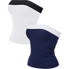 Contrast: Navy + White